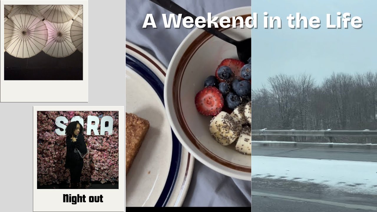 A weekend in the life| Church + GRWM + Night out 