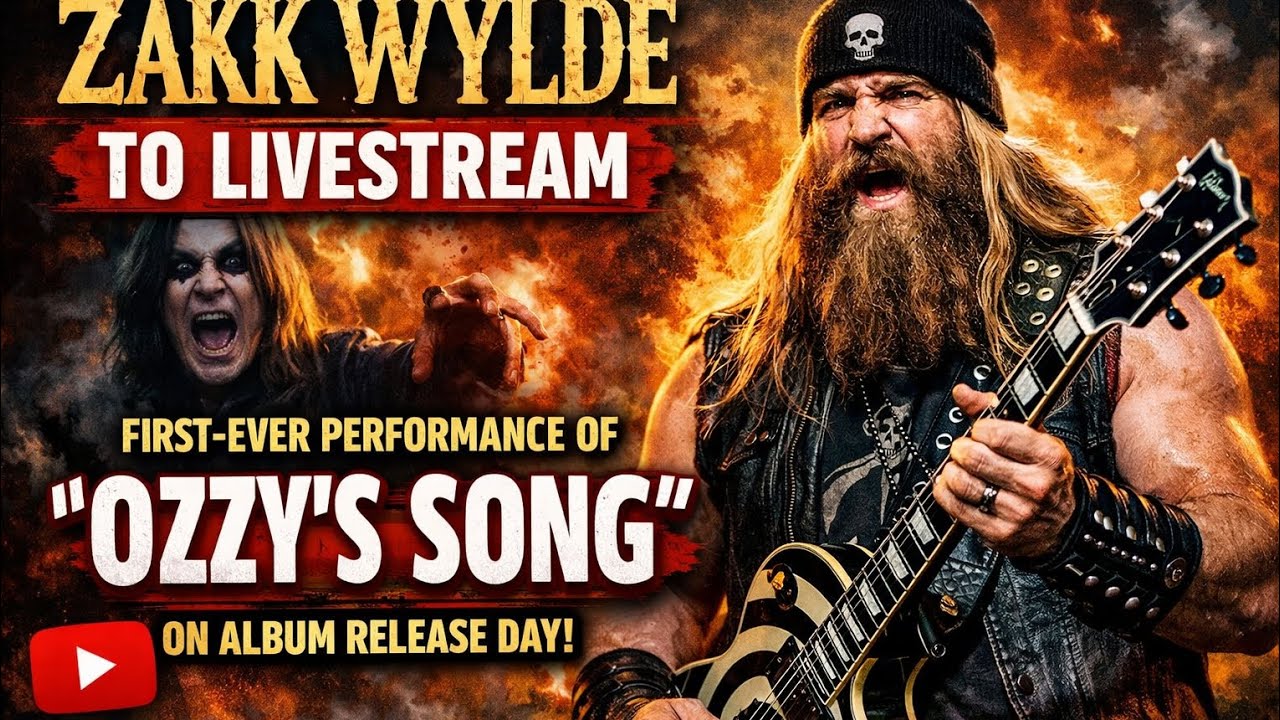 Зак Уайлд впервые исполнит песню «Ozzy’s Song».