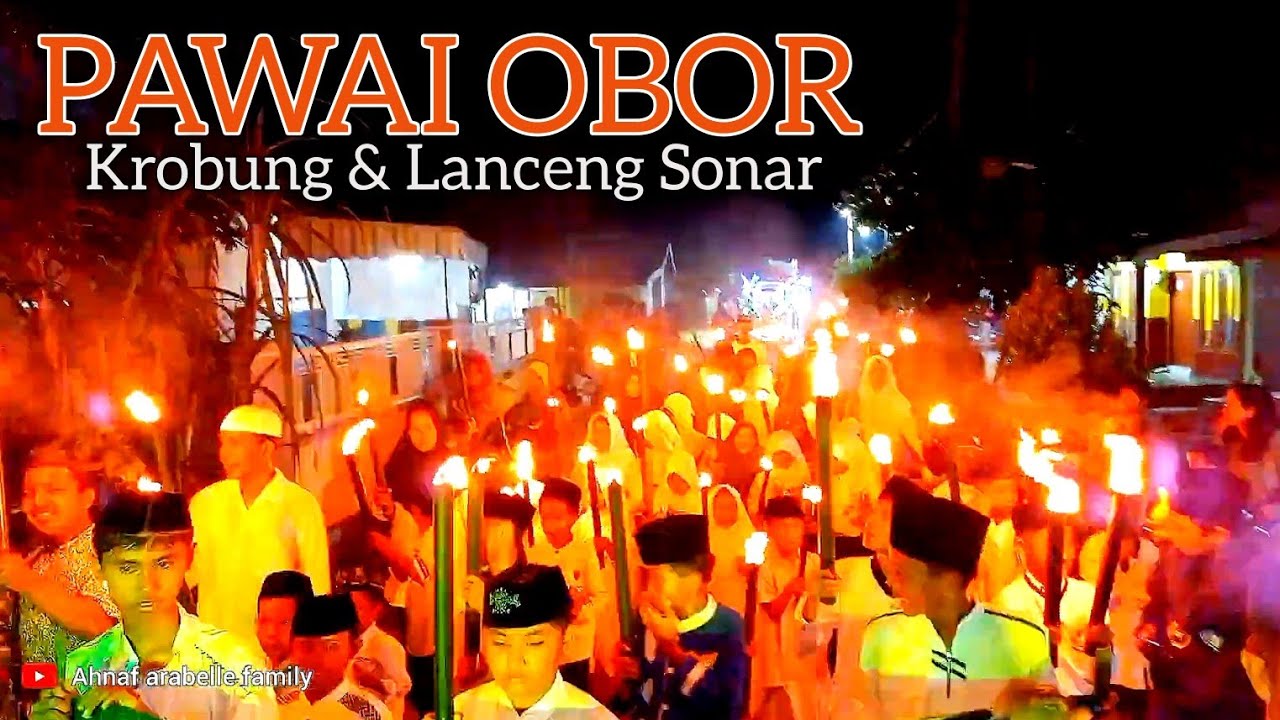 KEMERIAHAN PAWAI TA'ARUF WARGA KALISALAM BERSAMA KROBUNG DAN LANCENG SONAR