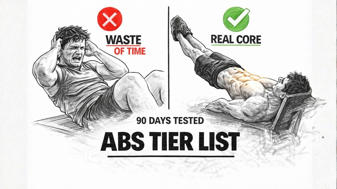 I Tested 10 Abs Exercises for 90 Days — The Results Shocked Me