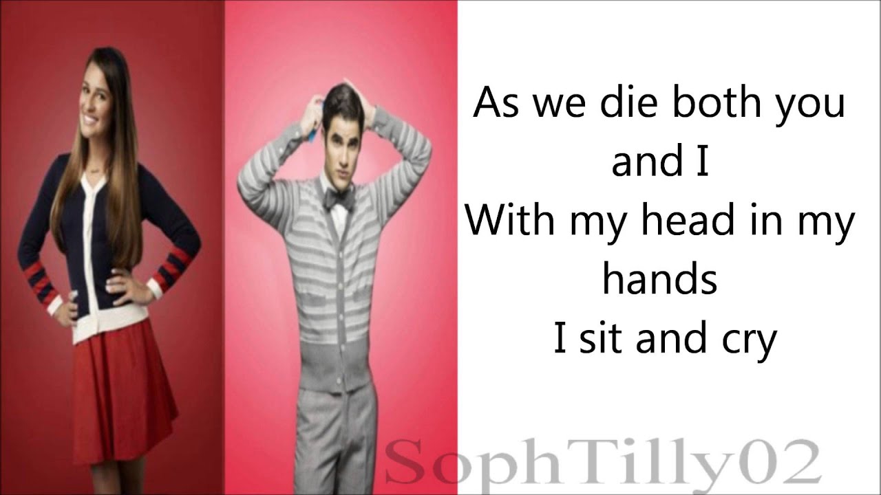 Glee - Don't Speak (Lyrics)