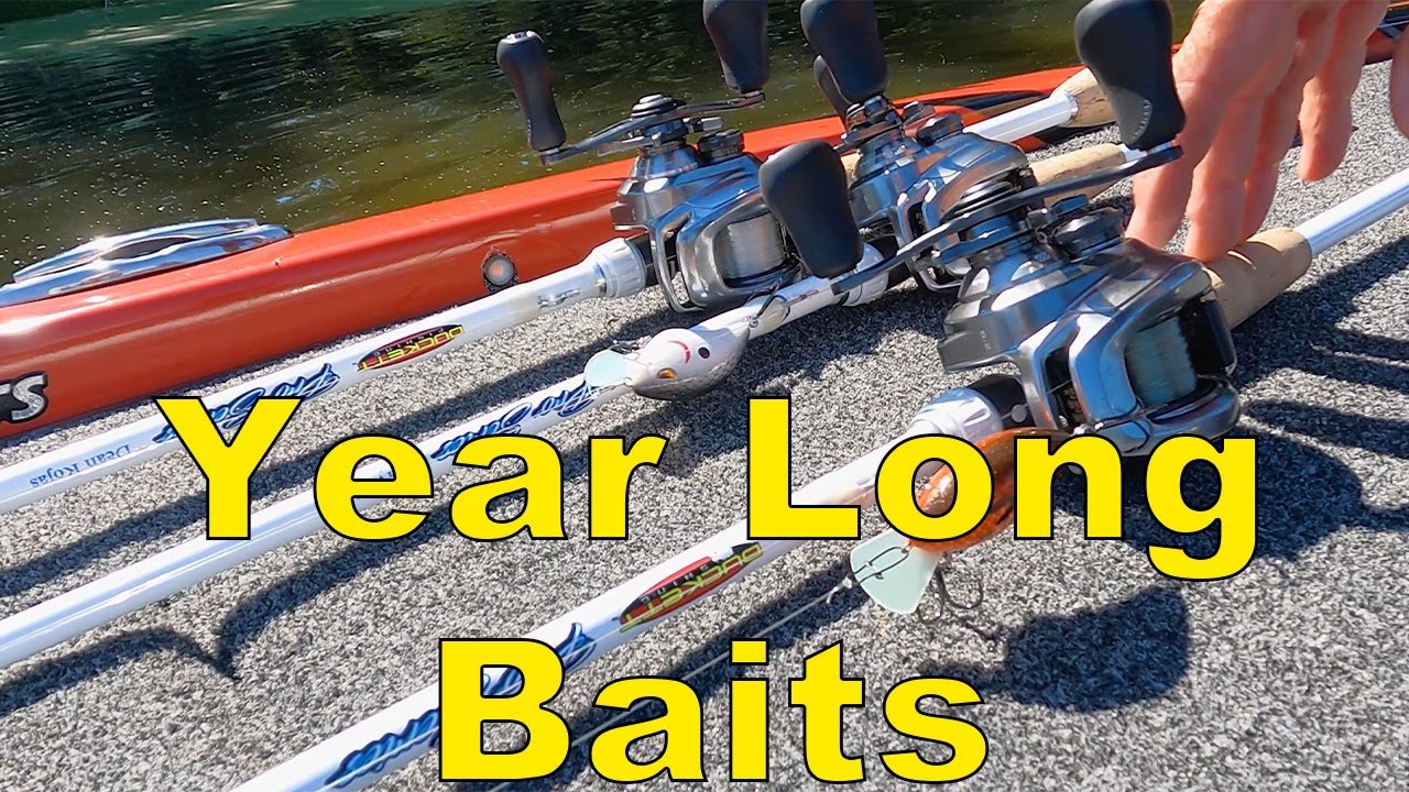Dean Rojas' Top 3 Favorite Baits ALL YEAR LONG!