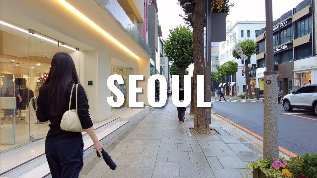Tour of Seoul, South Korea | Street Walk | 4K | Gangnam | 서울 대한민국 | 2022