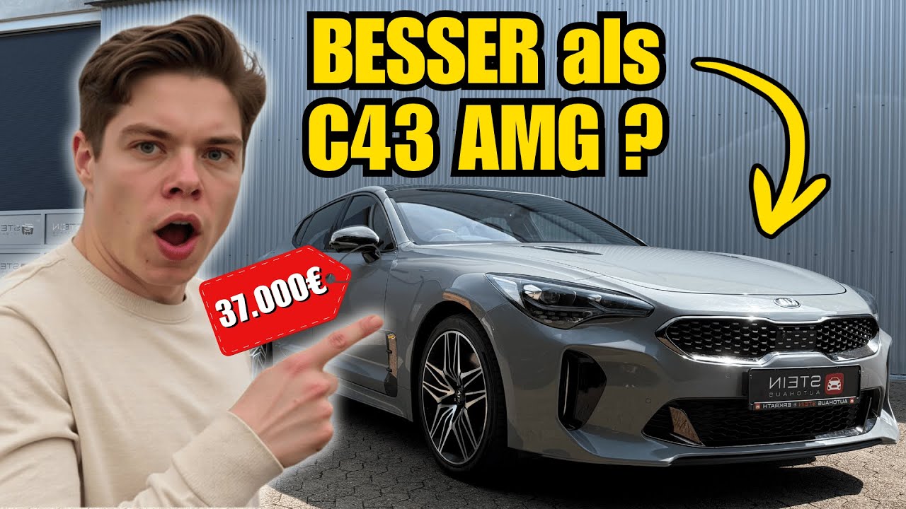 KAMPFANSAGE an C43 AMG, M340i, Audi S5 ❗️😱 - Kia Stinger GT