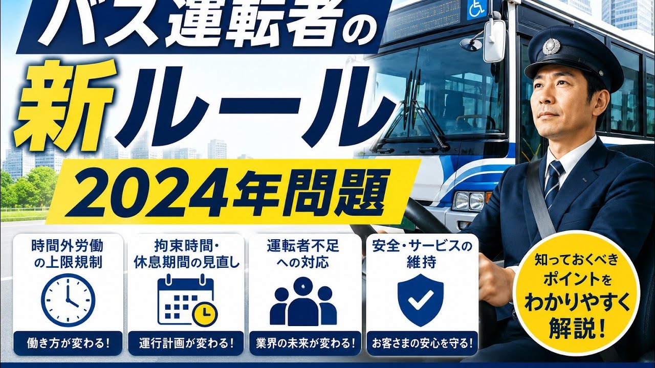 バス運転者の新ルール