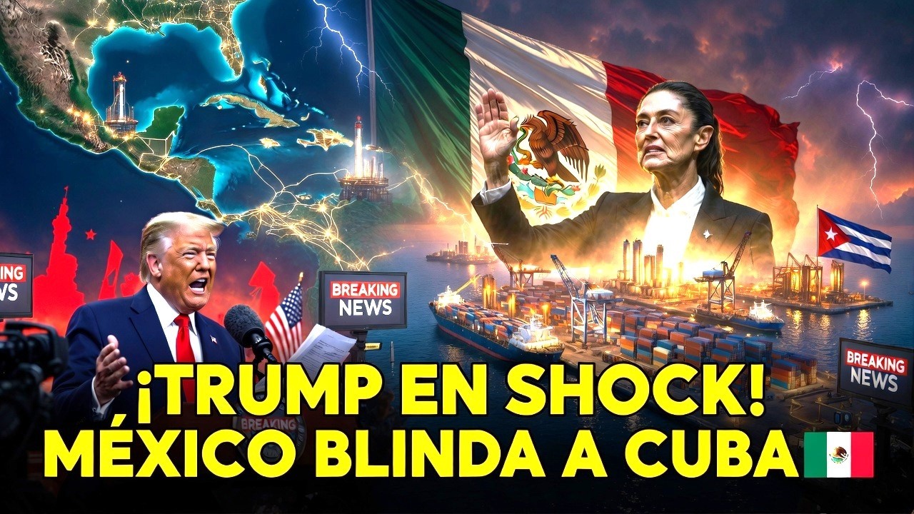 ¡TRUMP EN SHOCK! México blinda a Cuba como POTENCIA: La estrategia para desmantelar el embargo hoy.