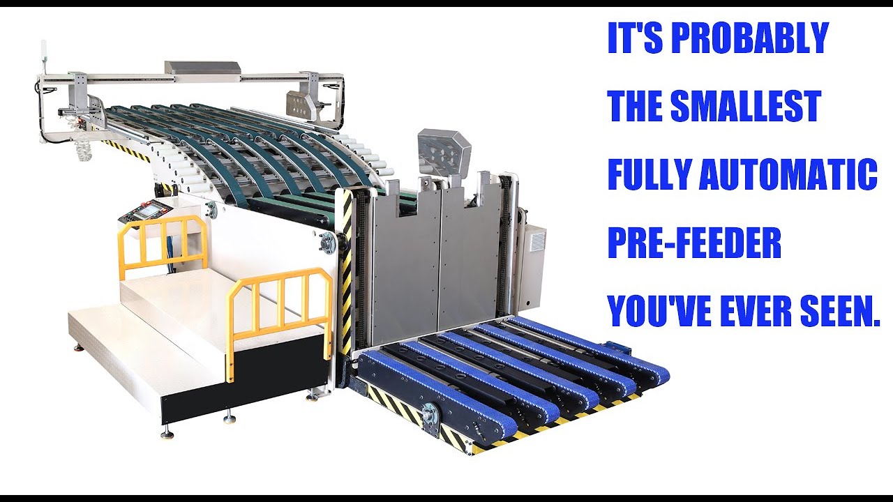 PinLong Fully Automatic Pre-feeder Convey system Corrugated Carton Packaging Industry prefeeder
