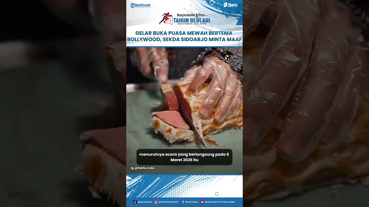 Viral Bukber Mewah Pejabat Sidoarjo, Sekda Beri Klarifikasi
