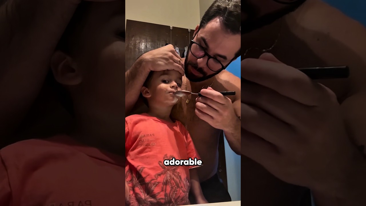 This Dad Gave His Son a Spoon Shave! 😂