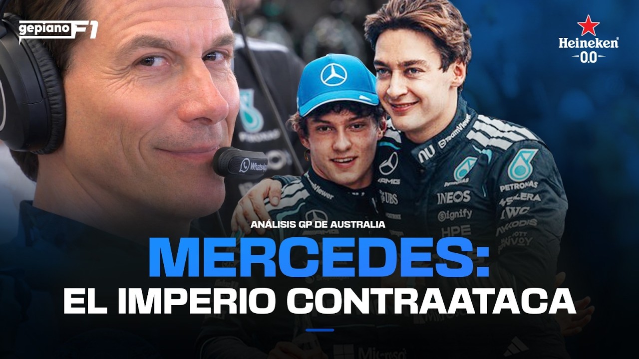¿YA MERCEDES ES CAMPEÓN? Dominio total en Australia | Russell y Kimi se roban el Show