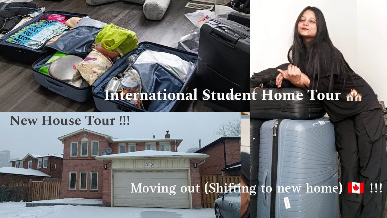 MOVING TO A NEW HOME 2025 🏘️| House Tour |  Struggle while Moving 🇨🇦 |  Shifting Vlog | Vlog |