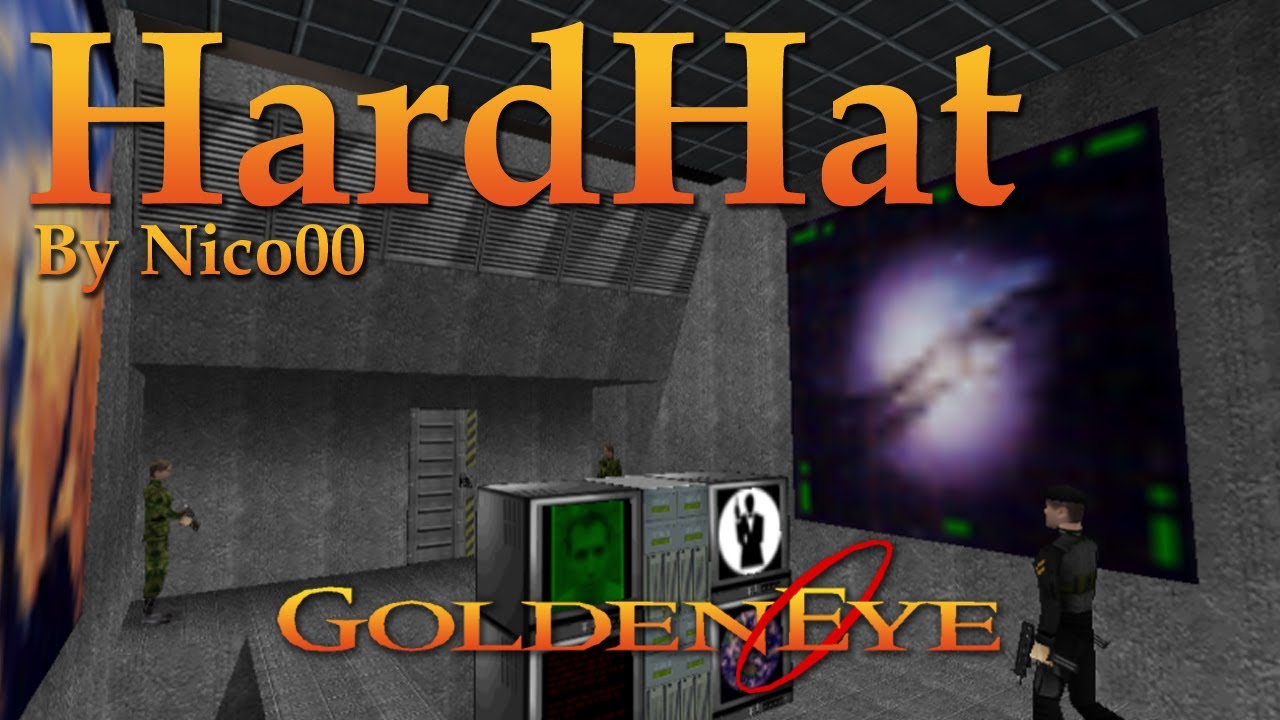 GoldenEye 007 N64 Custom Level - HardHat