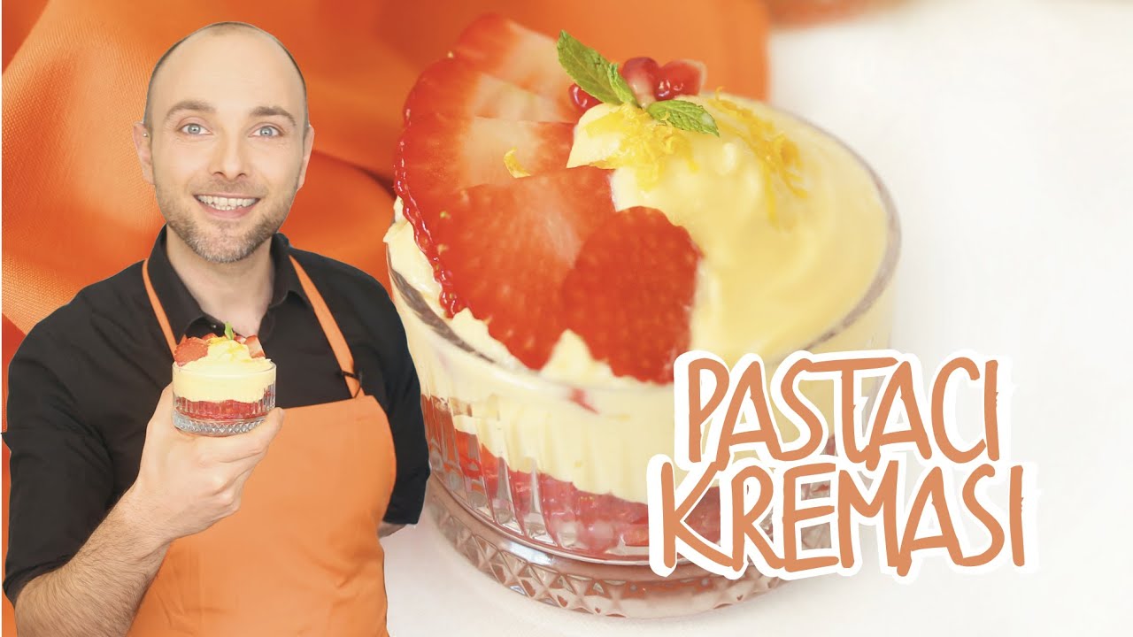 En Lezzetli Unsuz İtalyan Pastacılık Kreması! 5 Dakika Pratik Yöntemi | İtalyan Masterchef Tarifleri
