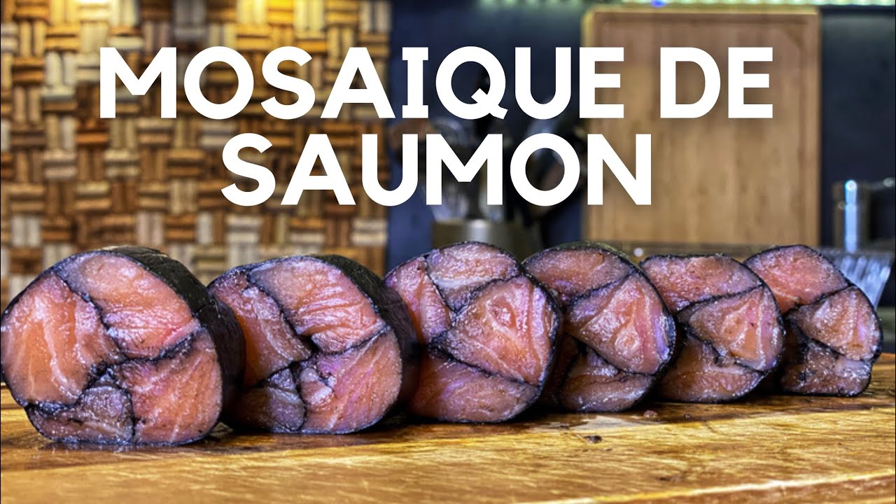 Mosaïque de Saumon mi-cuit | Cuisson à basse température | Sous vide à la maison