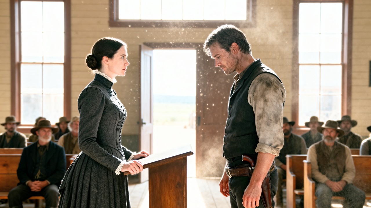 They Forced the Cowboy to Marry the Widow — What She Did Next Shook the Whole County