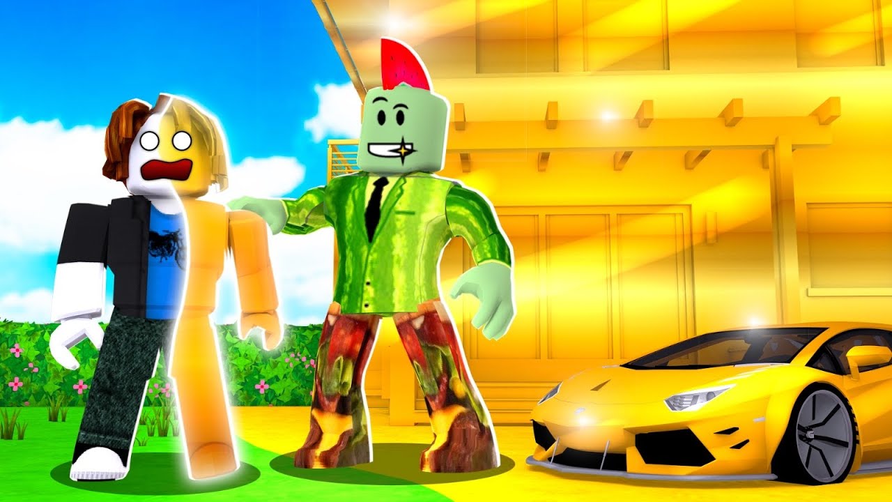 Alles Wat Ik Aanraak Verandert In Goud (Roblox)