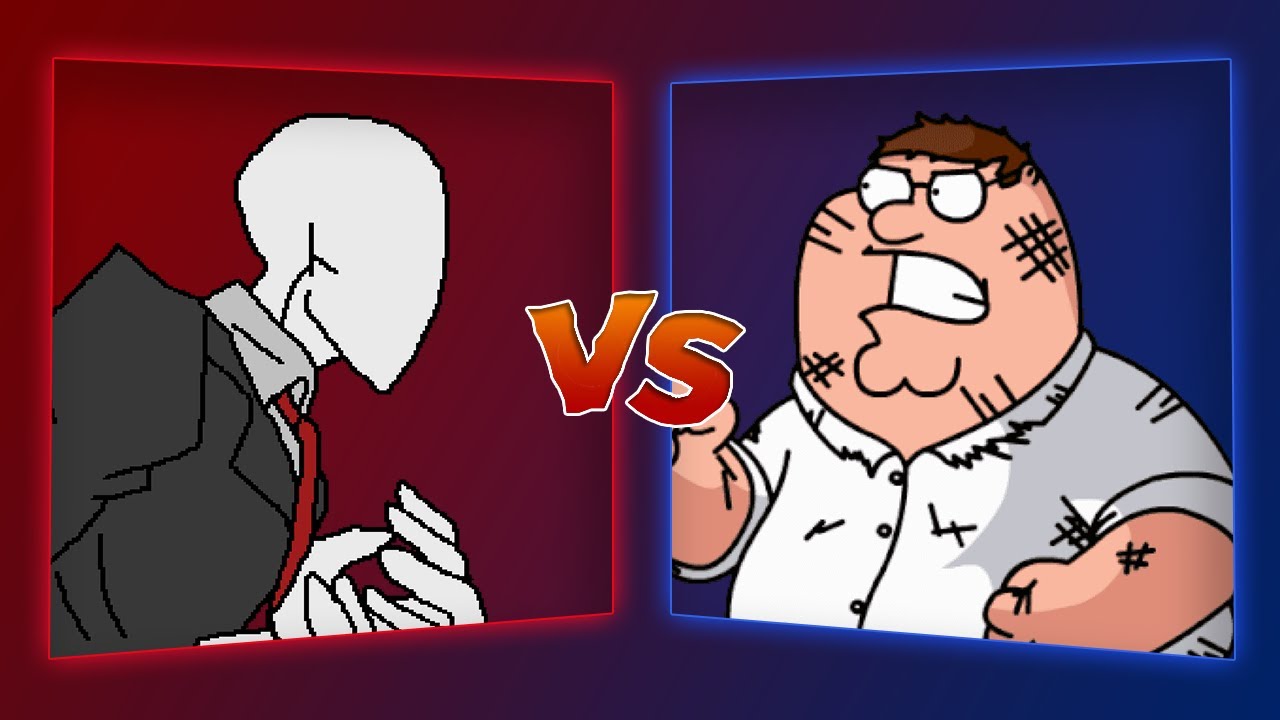 MUGEN Battle - Slenderman vs Peter Griffin