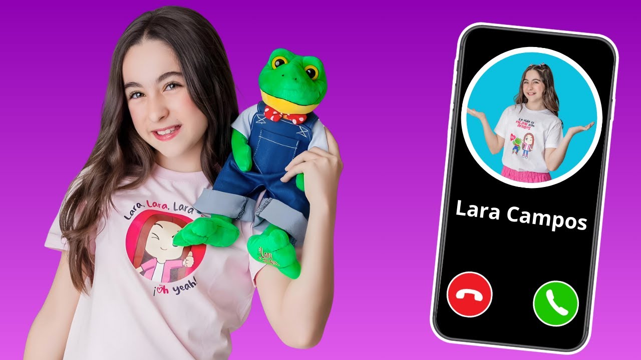 LLAMADA DE LARA CAMPOS 🩷💜| QUIERE SER TU AMIGA!✨😍🙌🏼
