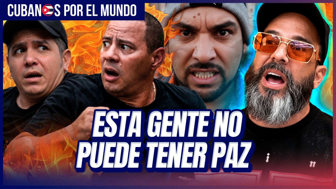 Cubano que protestó contra Buena Fe en Madrid fue golpeado por pedir #libertadparalospresospolíticos