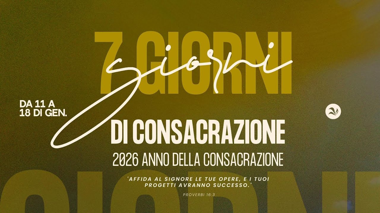 UNA CHIAMATA E UNA PROPOSTA| Bp. Deivid Matos | 7 GIORNI DI CONSACRAZIONE