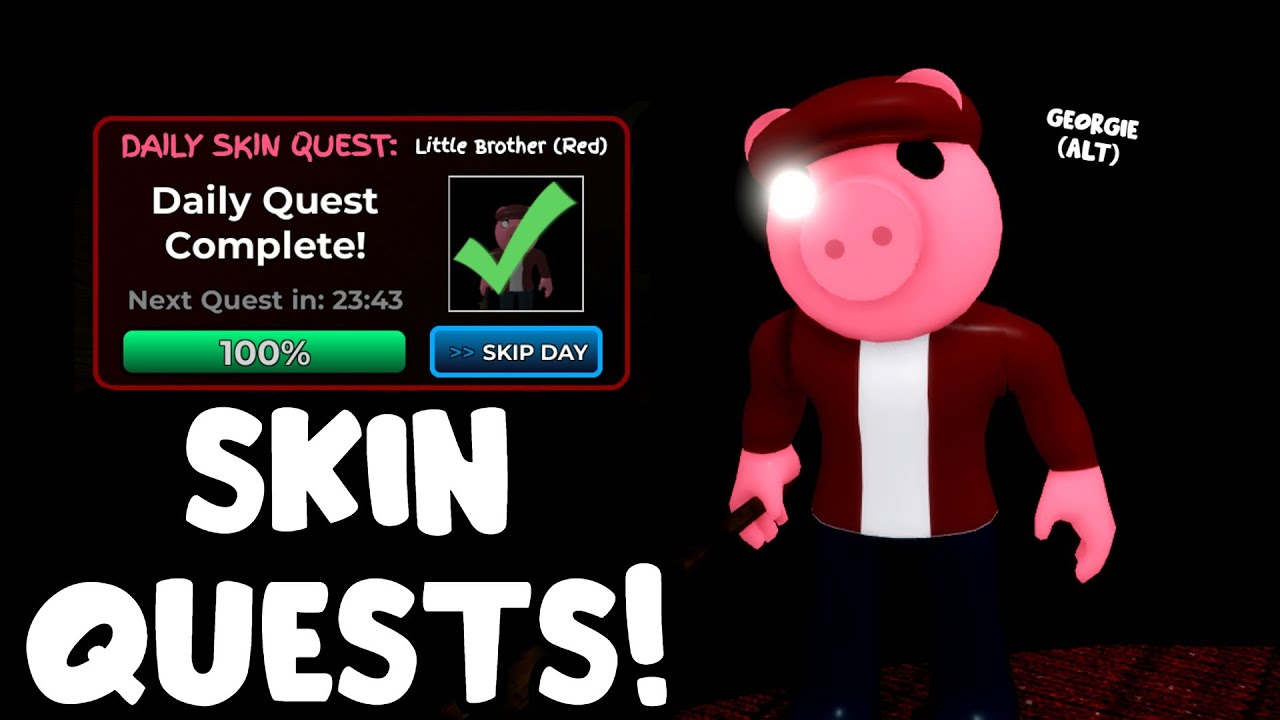 New PIGGY UPDATE! - DAILY Skin Quests & More!