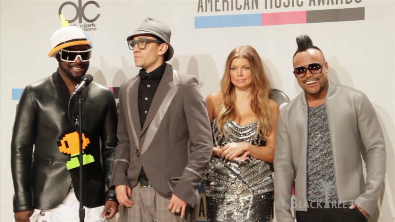 Black Eyed Peas: 2010 AMA Favorite Band Backstage