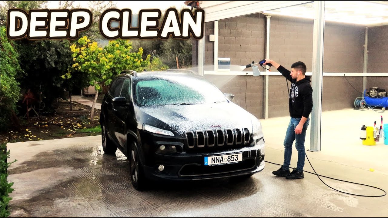 JEEP CHEROKEE  - DEEP CLEAN - FOAM WASH AUTO DETAILING