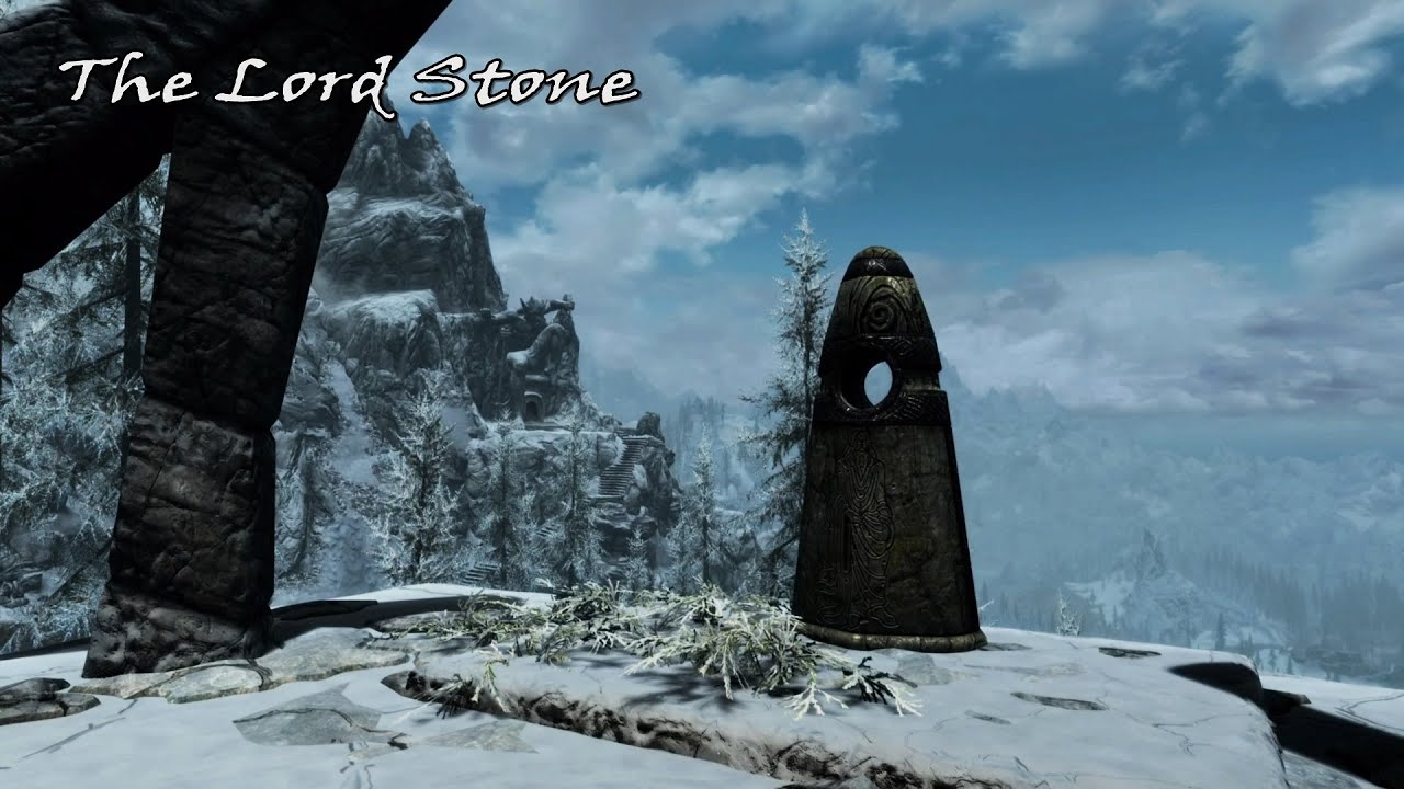 Skyrim  -  The Lord Stone   Ambient + Music + Study