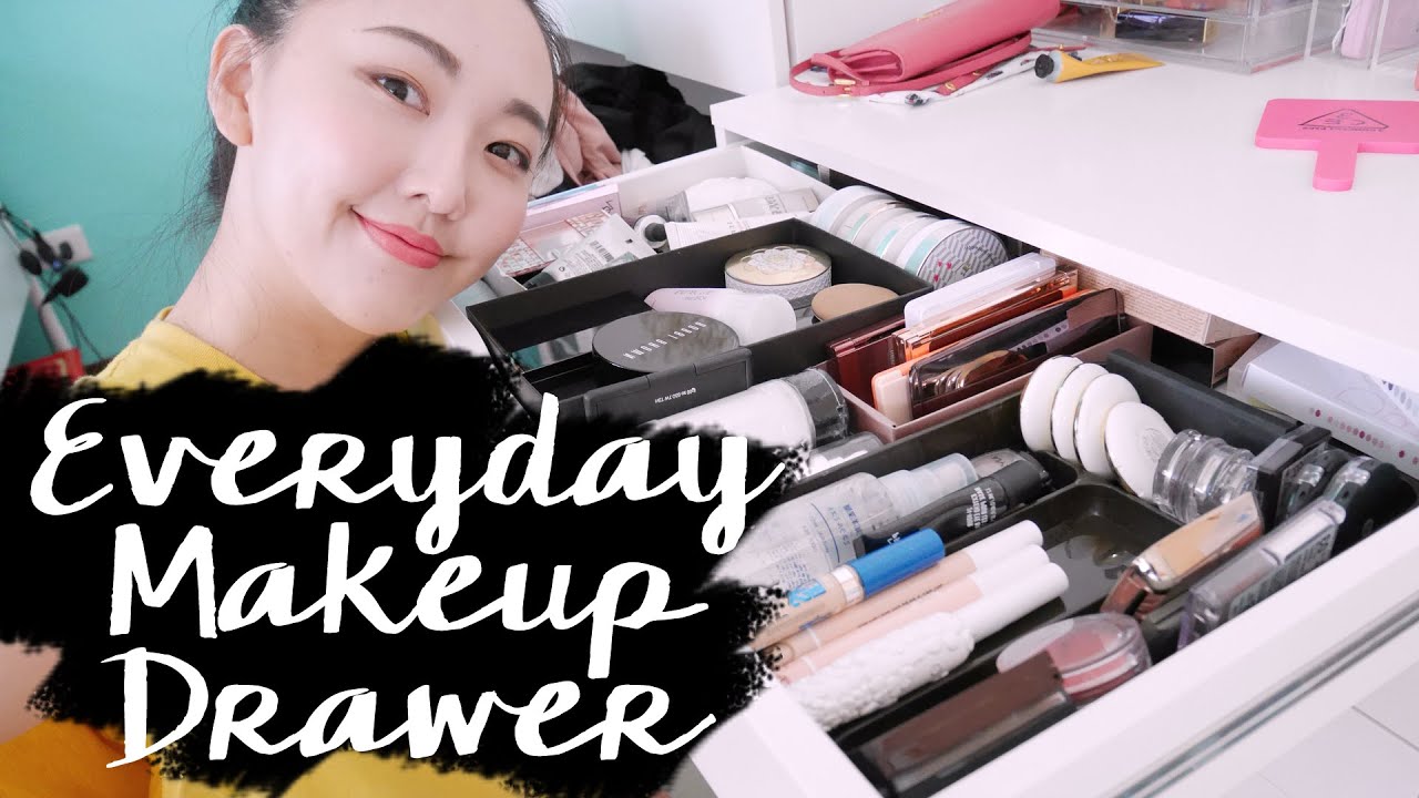 (Giveaway-closed)我的常用彩妝收藏 What's In My Everyday Makeup Drawer