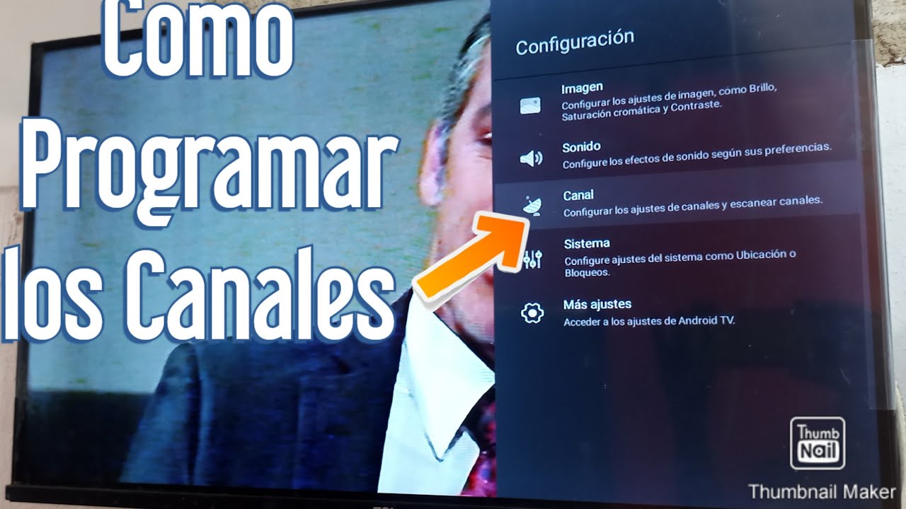 Como Programar los Canales en TV TCL  ||  Como Agregar Canales en Smart TV