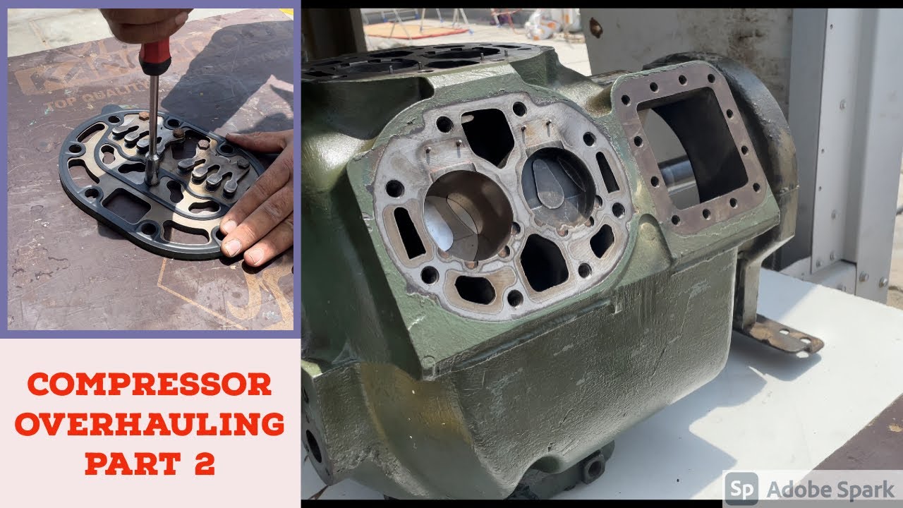 how to carier compressor head plate fix
