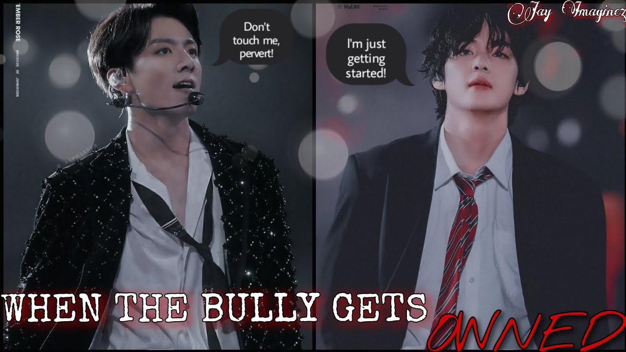 When the bully gets owned- Taekook/Vkook  Oneshot