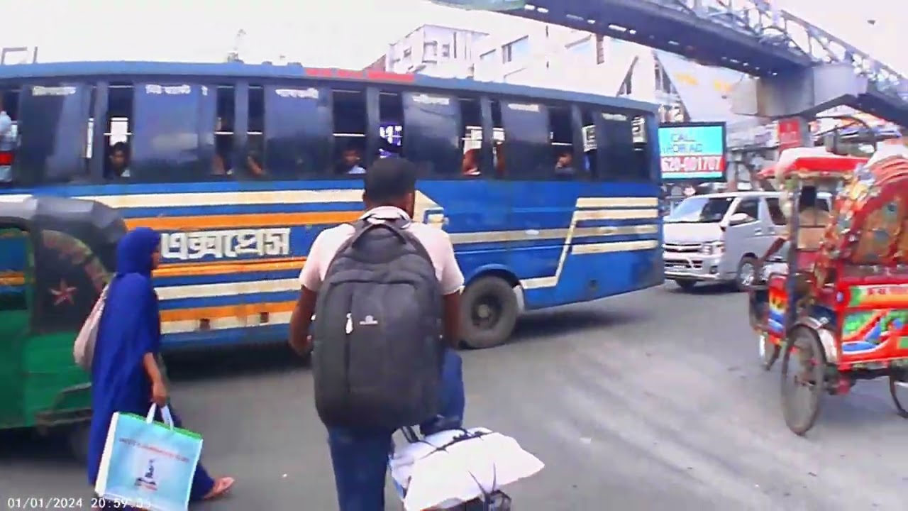 City Tout  Segunbagicha to Ibn Sina Hospital Dhanmondi.