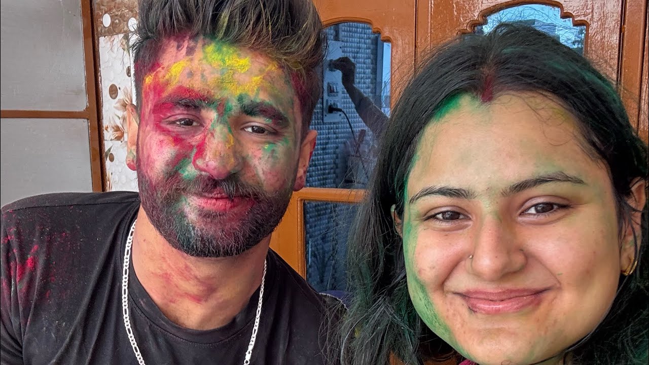 HoLI ka din ❤️🫶||vlog after ages 🤌🏻😭|| vlog 38 || @teddybuddycharvii 