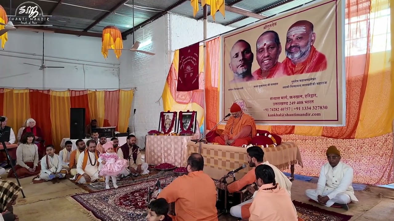 Sanday Satsang at Shanti Mandir Kankhal, Haridwar 08 February 2026