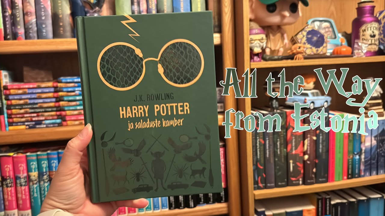Minimalist Magic: Exploring Estonia's Newest Harry Potter Cover Art