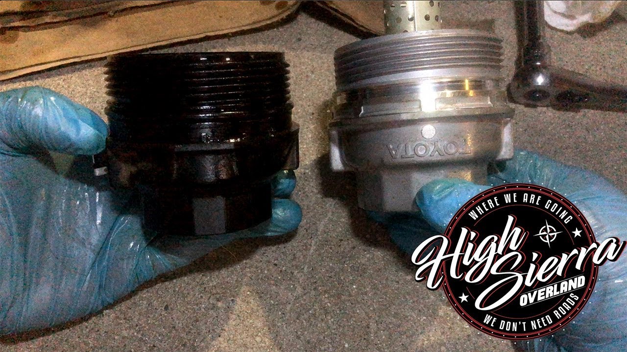 Change 5th Gen 4Runner Oil Filter To Metal Housing