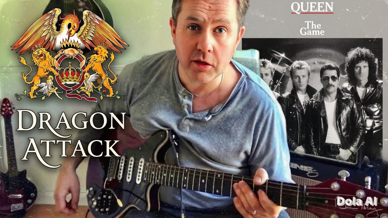 Queen - Dragon Attack - Guitar Lesson (Guitar Tab)