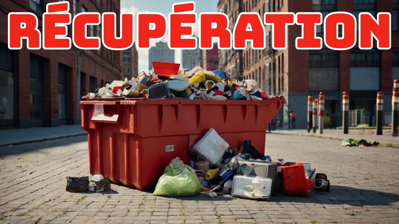 Récupération ! ♻️ Que cachent les poubelles cette semaine ❓️❗️ #astuce #diy #antigaspi