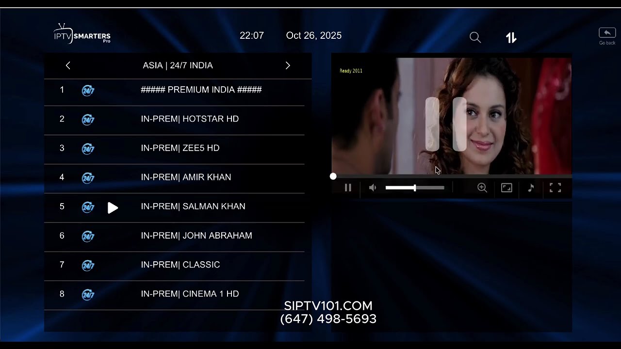 Best IPTV Service with free Device...