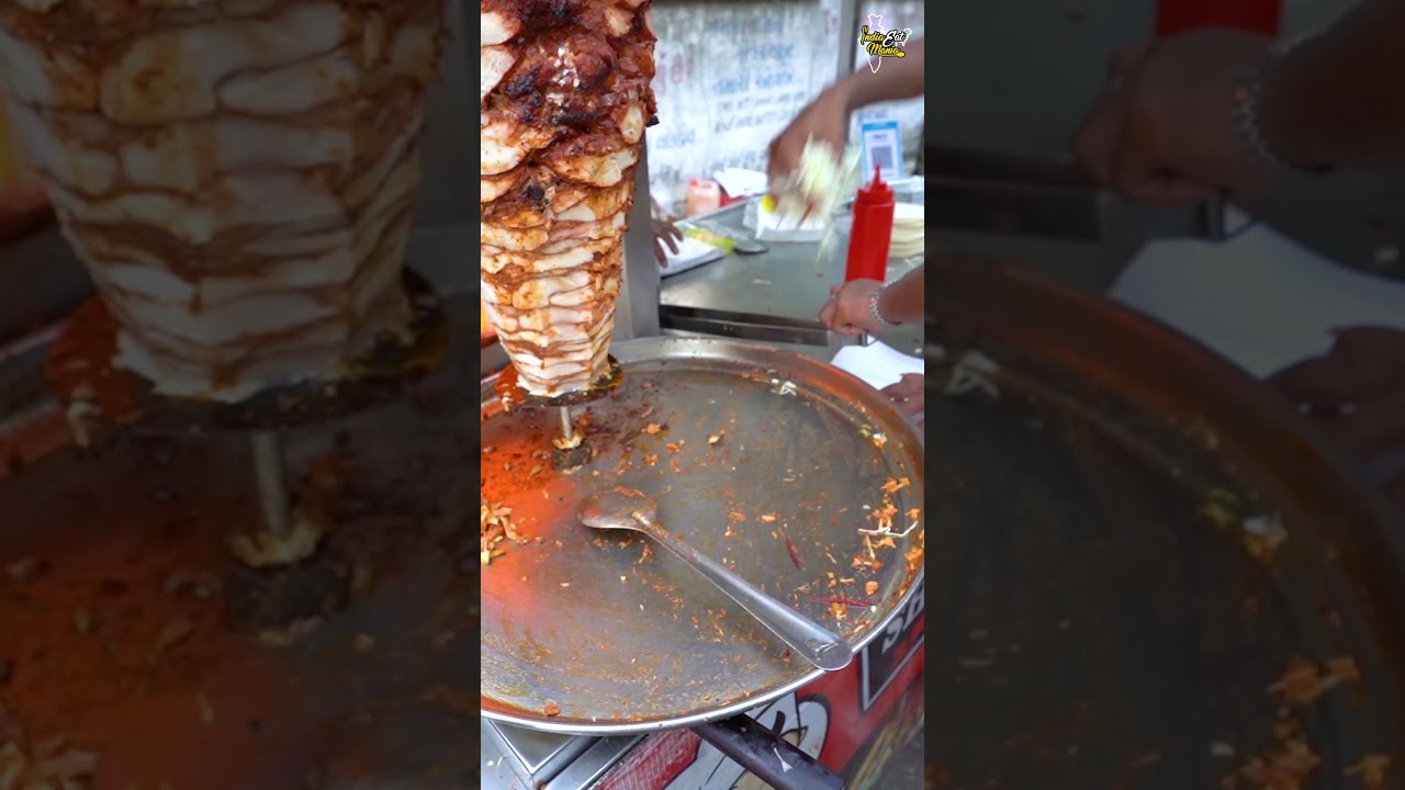 Most Famous Chicken Shawarma Roll of Surat Rs. 80/- Only #suratfood #shorts
