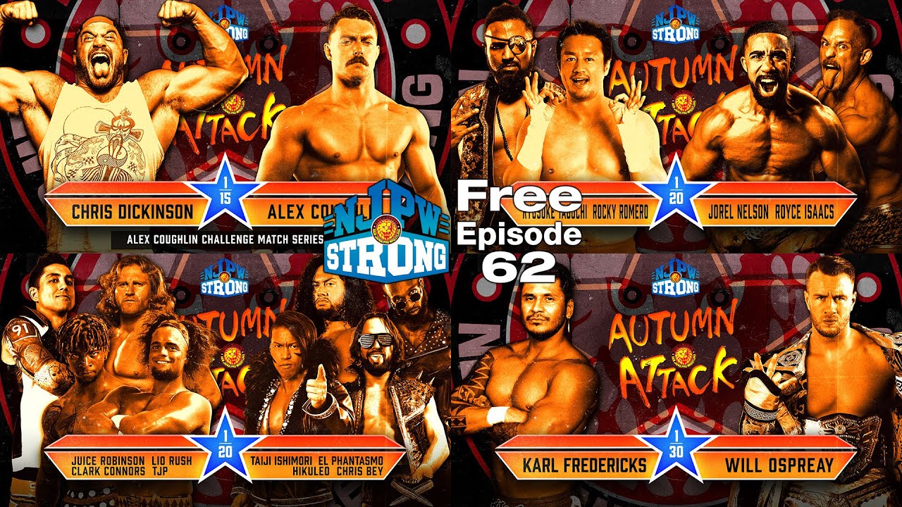 FREE FULL EPISODE! Karl Fredericks vs Will Ospreay! | STRONG ep 62