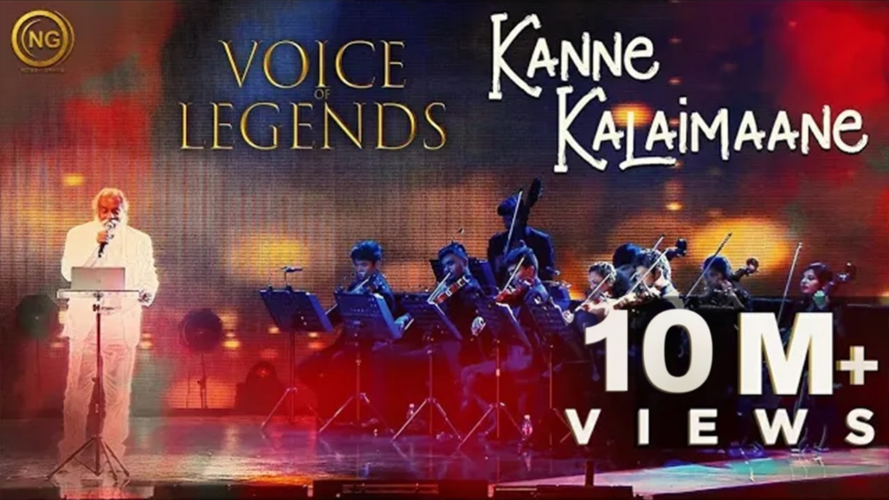 Kanne Kalaimaane | K.J. Yesudas | Moondraam Pirai | Voice of Legends Singapore