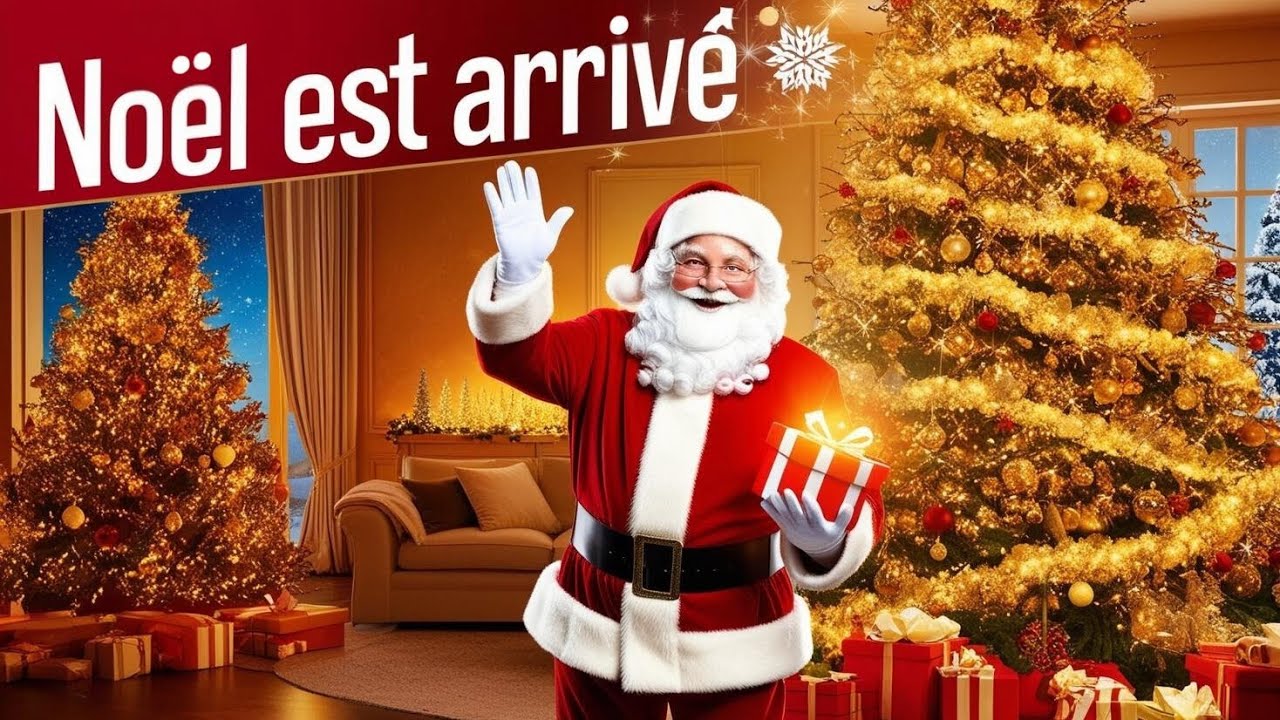 🎄Noël est arrivé : Une mélodie enchantée pour enfants 🎁