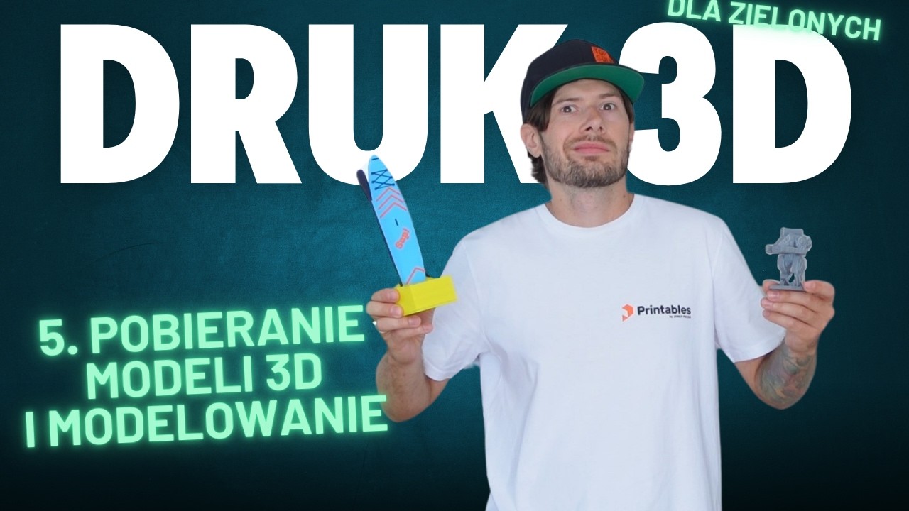 Drukowanie 3D dla początkujących - modele 3d - pobieranie i modelowanie