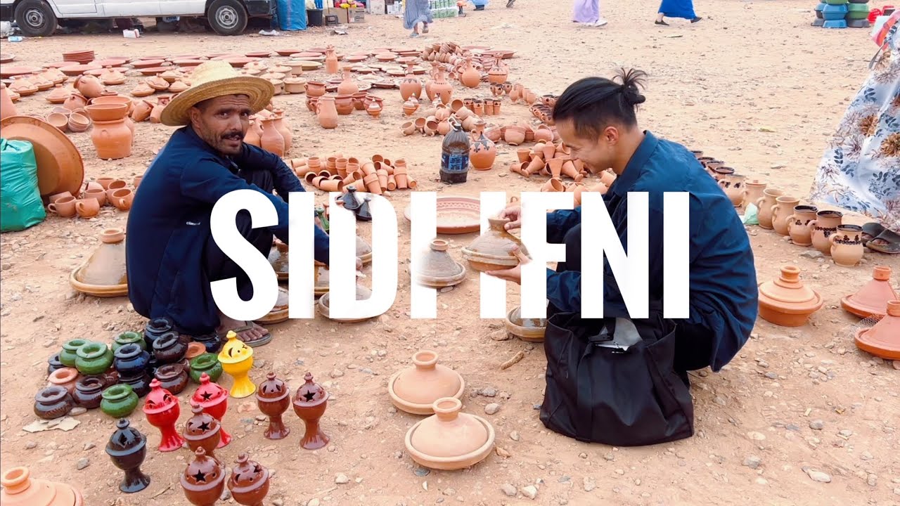 [ASMR] Moroccan Weekly Souk of Sidi Ifni Morocco