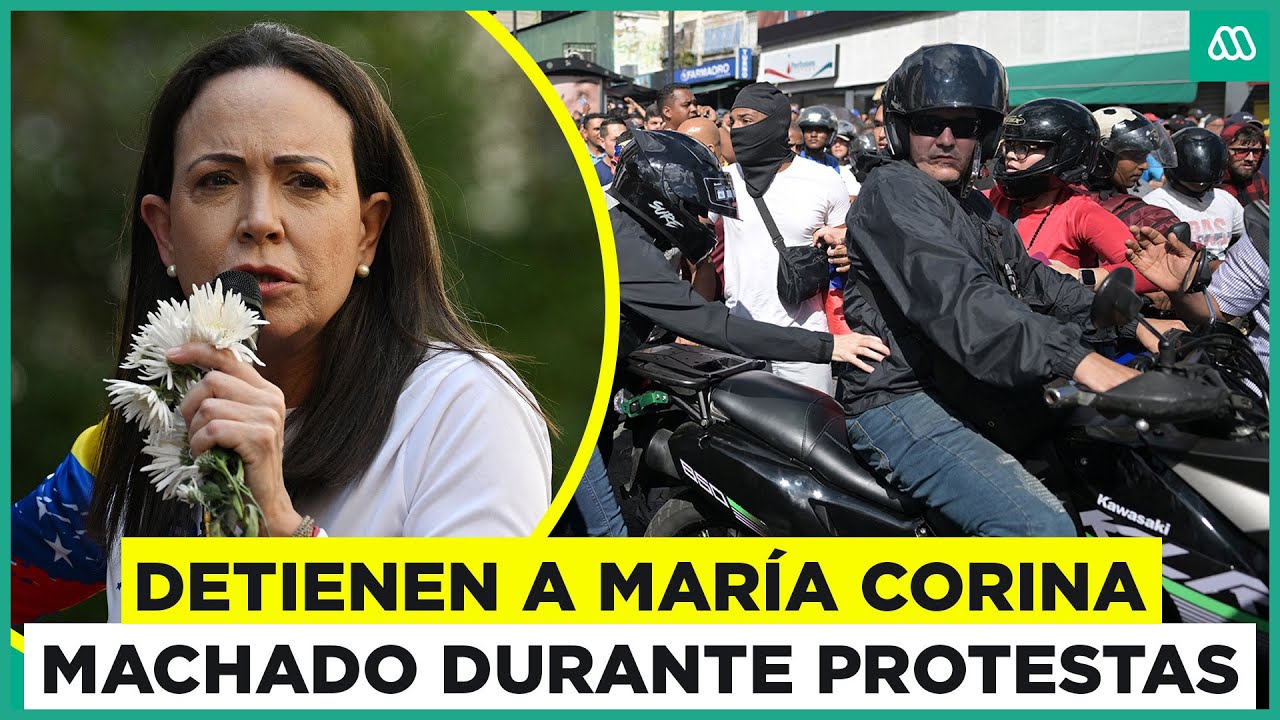 Protestas en Venezuela: Detienen a María Corina Machado