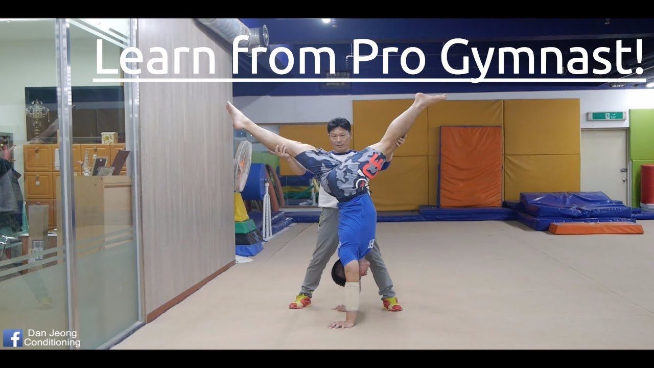 Learning the Handstand from Pro Gymnast