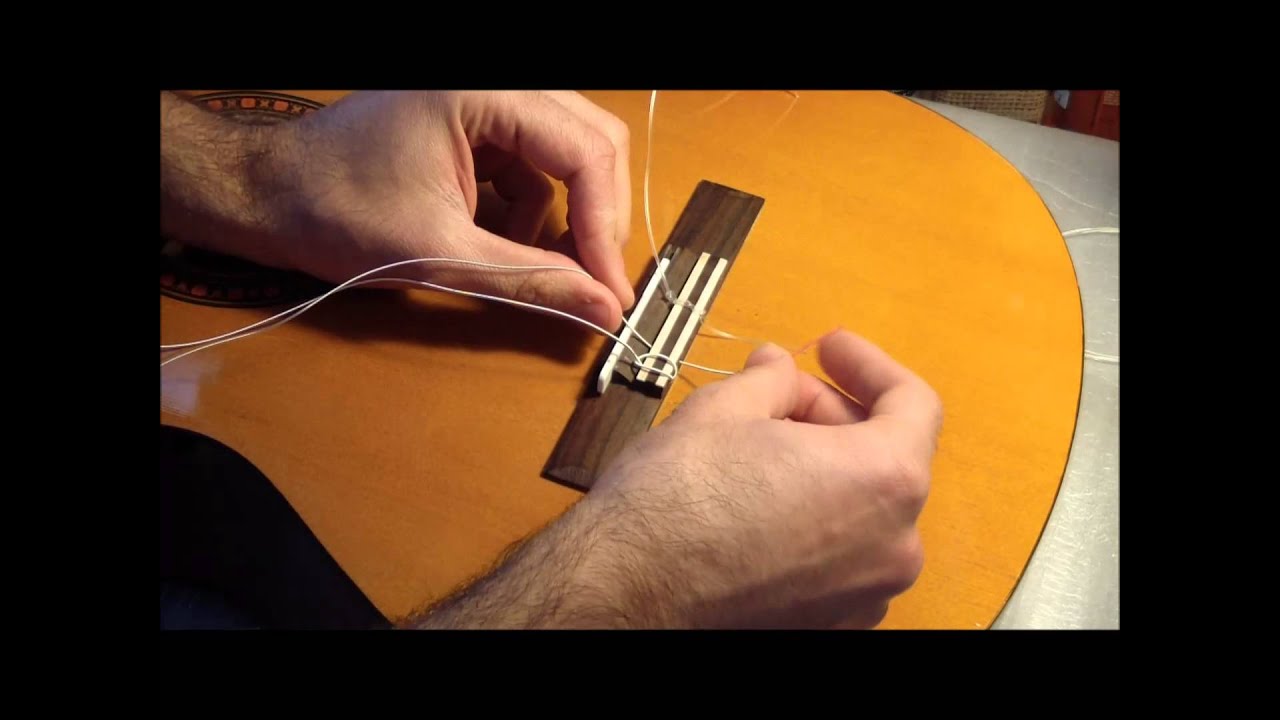 Klasik Gitar Teli Değiştirme