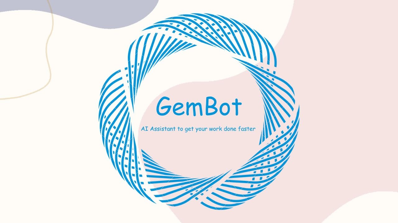 GemBot: Your voice-powered assistant for seamless productivity (Gemini API Competition)